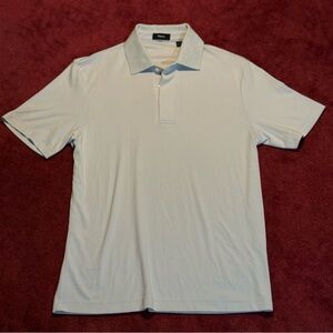 Theory Skylight Gray Polo Shirt NEW